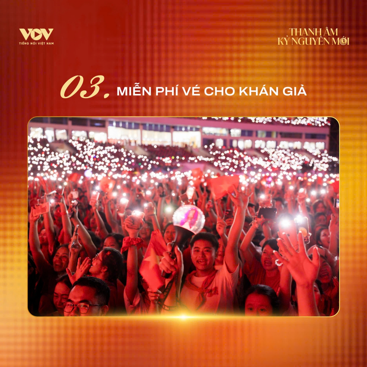 Sơ đồ ghế ngồi concert “Thanh âm kỷ nguyên mới”